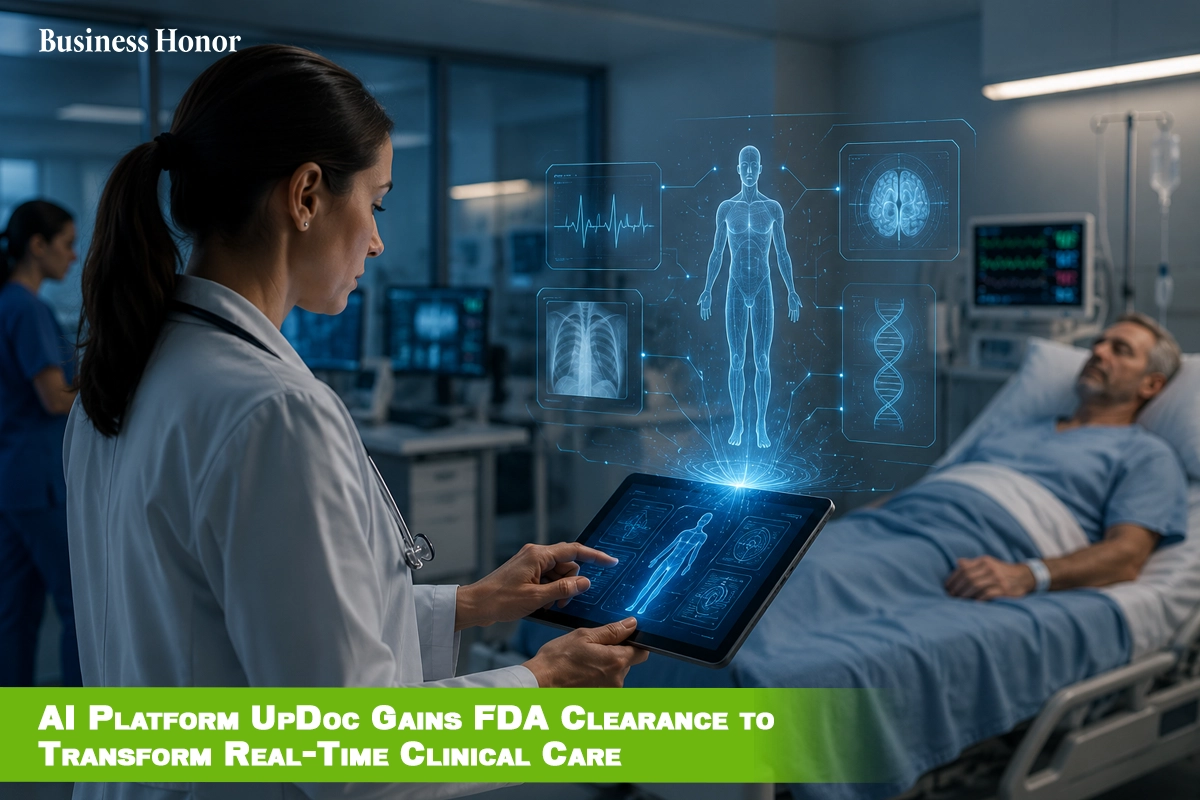 AI Platform UpDoc Gains FDA Clearance to Transform Real-Time Clinical Care